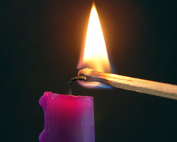 ADVENT CANDLE
