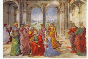 Ghirlandaio_ZacahariasWritesDownName